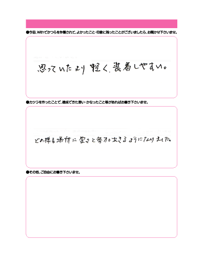 内山様(仮名) 66歳 大阪府 (男性) 男性型脱毛・ファッション用途