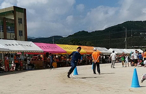かつら体験 運動会