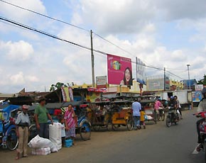 かつら工場訪問記
インドネシアの街風景2