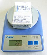 たばこと同じくらい軽い部分かつら