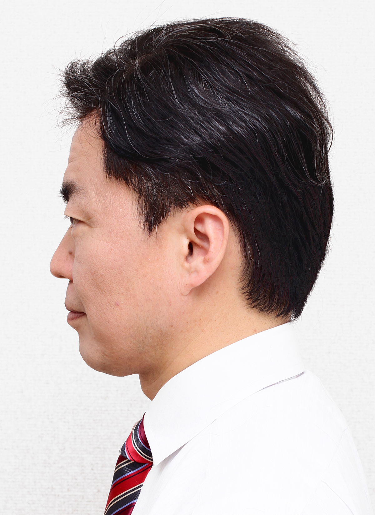 カツラ装着モデル男性髪型001 かつらウィズ｜ウィッグ専門店 With