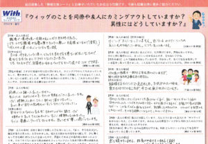 かつらユーザー情報交換 皆様のウィッグライフ 2015年 春号【1】