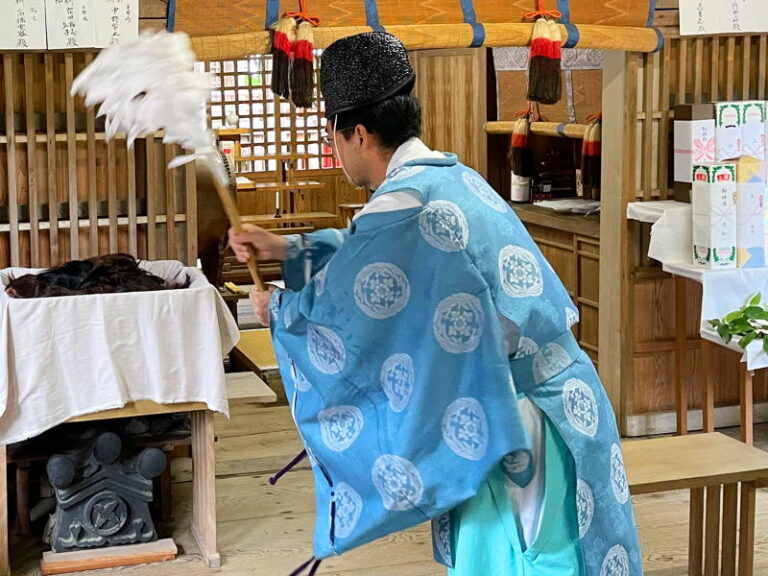 かつら供養【年毛神社】お祓い2