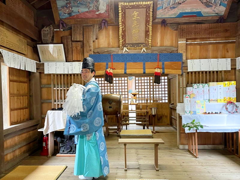 かつら供養【年毛神社】お祓い5