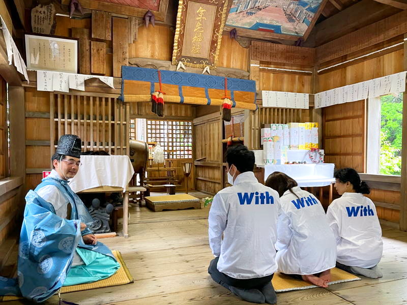 かつら供養【年毛神社】お祓い6