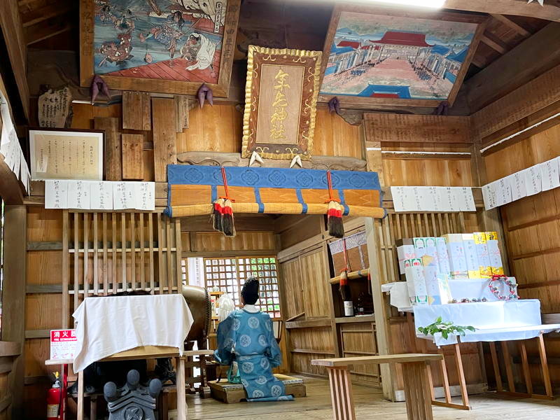 かつら供養【年毛神社】お祓い7