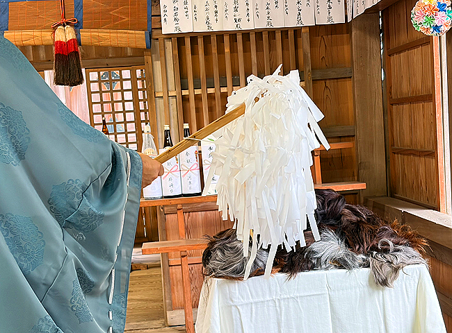 かつら供養2026【年毛神社】お祓い10