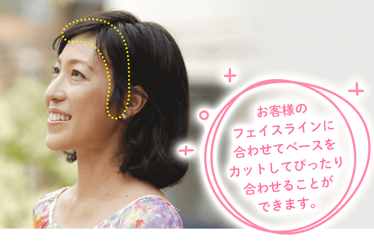 お急ぎウィッグでもあなたにぴったり合います。