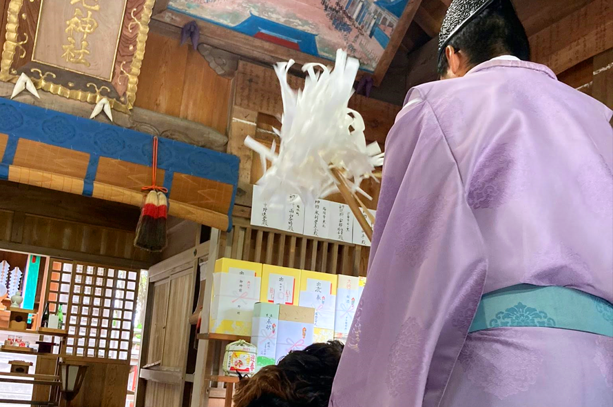 かつら供養2025【年毛神社】お祓い4